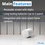 Shelly BLU TRV Smart Thermostatic Radiator Valve with Bluetooth and Zigbee Connectivity