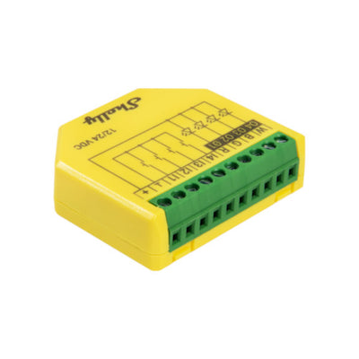 Shelly Plus RGBW PM WiFi Operated RGBW Controller for LED Strips Single
