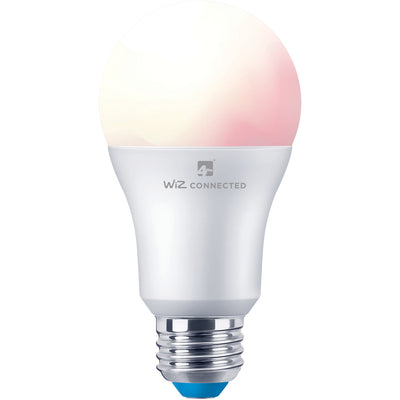 4lite WiZ Connected A60 Dimmable Multicolour WiFi LED Smart Bulb - E27 Large Screw Single