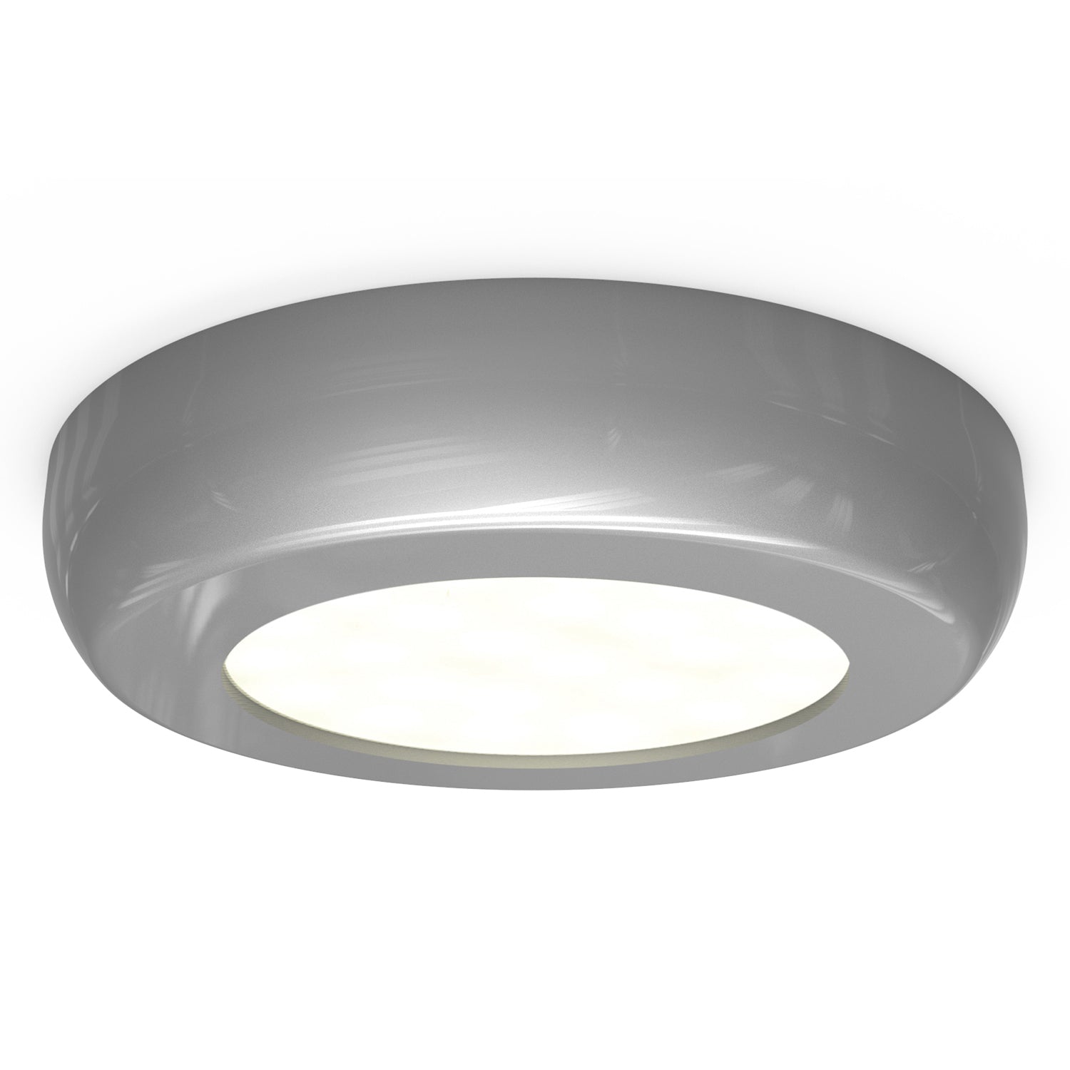 Mains Powered Circle Cabinet LED Light