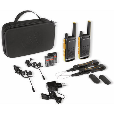 Motorola T82 Talkabout Extreme Walkie Talkie - Twin Pack