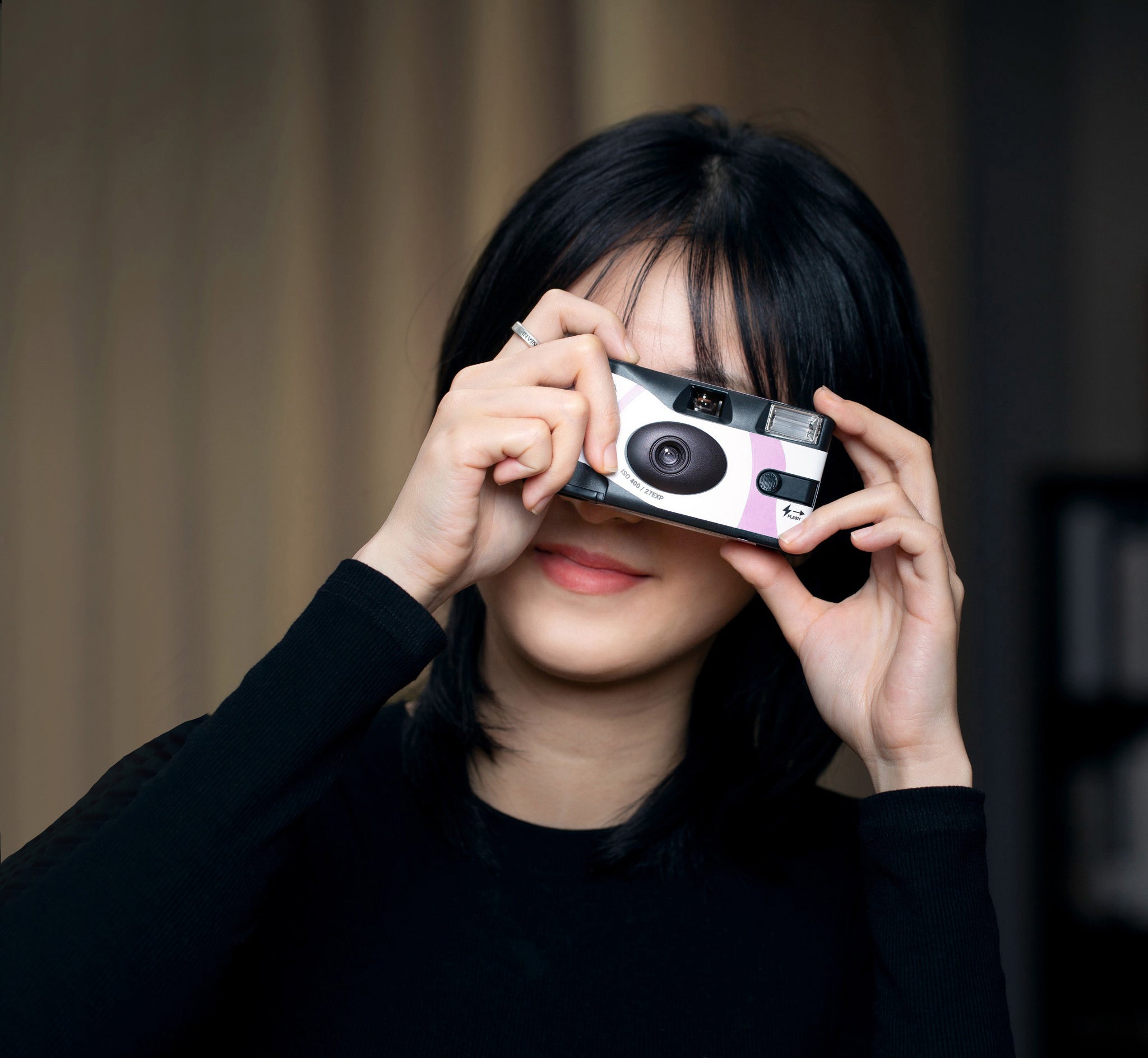 Praktica Single Use Disposable Colour Film Camera with Flash - Pink