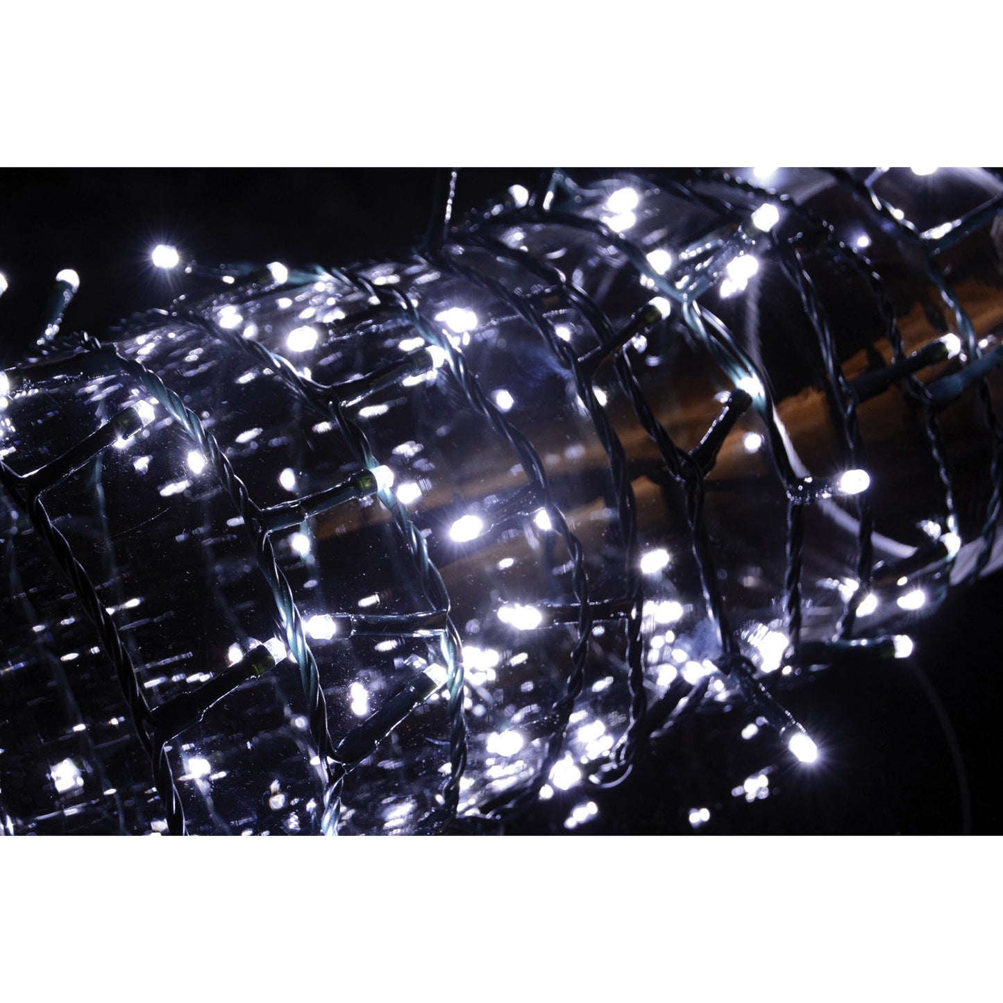 Lyyt Multi-Sequence LED Indoor/Sheltered Outdoor String Lights with 24-Hour Auto-Timer
