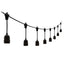 4lite Festoon Outdoor String Light E27 Screw Lamp Holders (Bulbs Not Included)