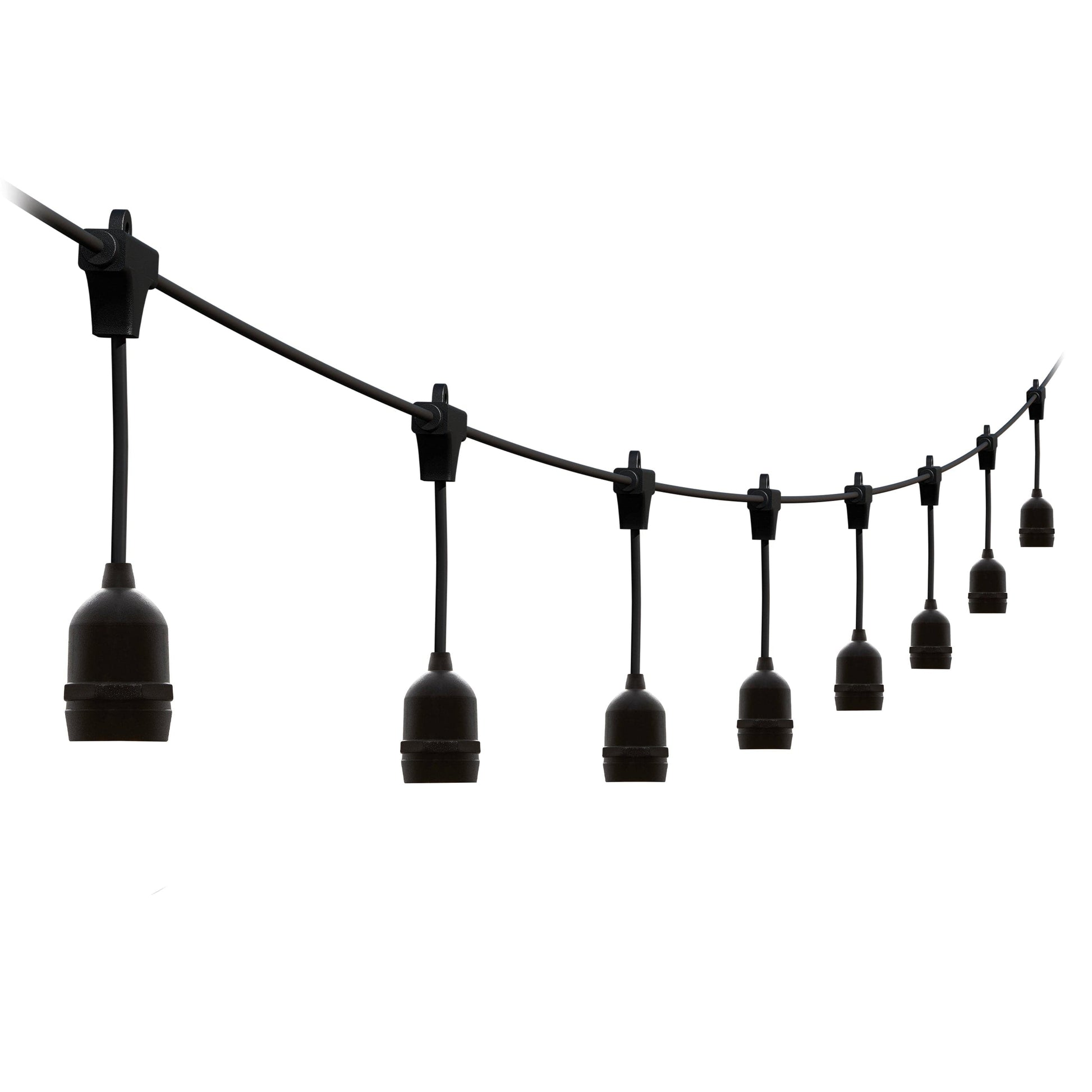 4lite Festoon Outdoor String Light E27 Screw Lamp Holders (Bulbs Not Included) - maplin.co.uk