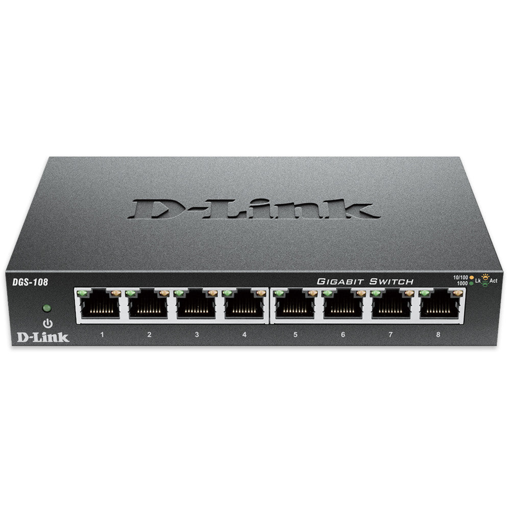 D-Link 8-Port Gigabit Unmanaged Desktop Switch | Computing & Mobile ...