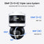 Reolink OMVI Series 18MP WiFi 6 3 Lens PT Sync Auto Track AI Detection Spotlight Security Camera