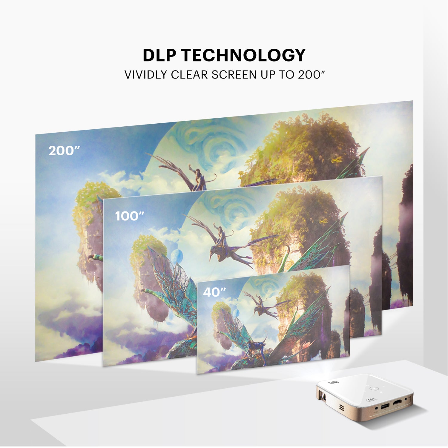 Kodak Luma 350 Portable Smart Projector