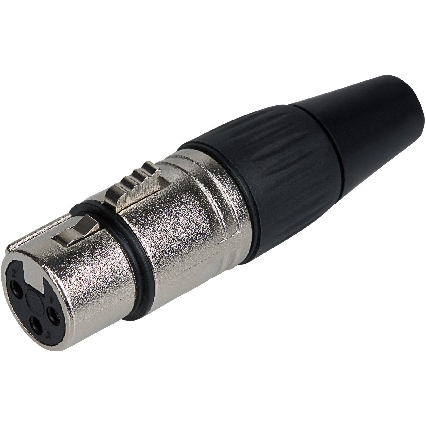 XLR Female Connector 3 Contacts Zinc Diecast Shell