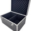 Maplin Plus Aluminium 240 x 450 x 310mm Flight Case with Internal Divider - Grey - maplin.co.uk