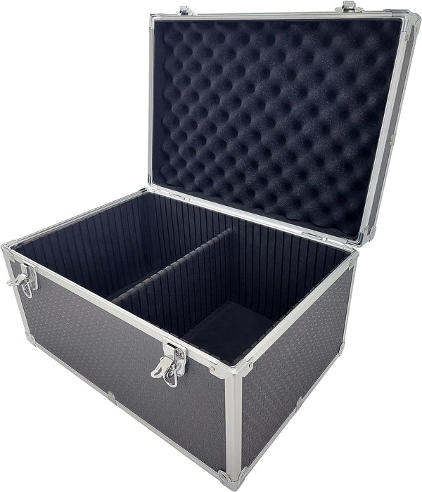 Maplin Plus Aluminium 240 x 450 x 310mm Flight Case with Internal Divi ...