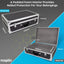 Maplin Plus Aluminium 190 x 570 x 380mm Flight Case - Black - maplin.co.uk