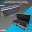 Maplin Aluminium 190 x 680 x 300mm Flight Case - Grey - maplin.co.uk