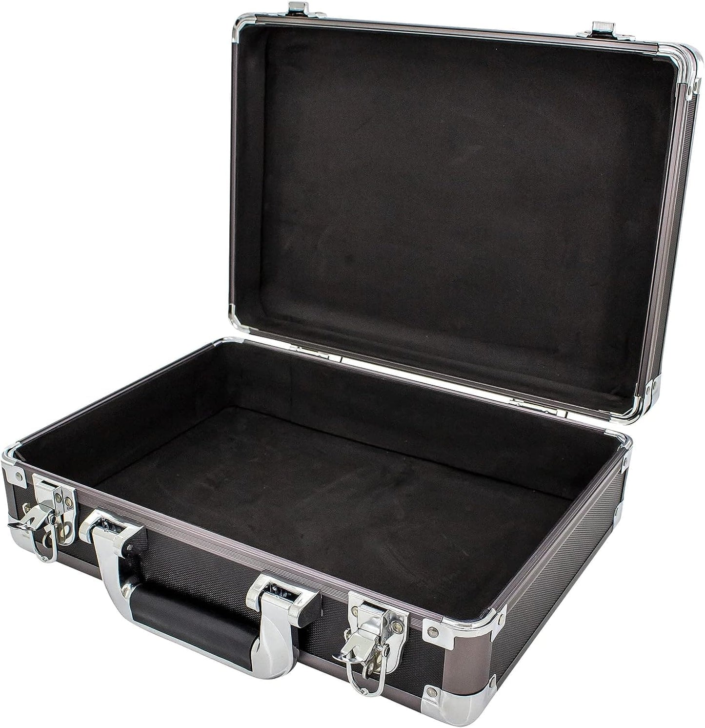 Maplin Plus Aluminium 120 x 340 x 240mm Flight Case - Bronze - maplin.co.uk