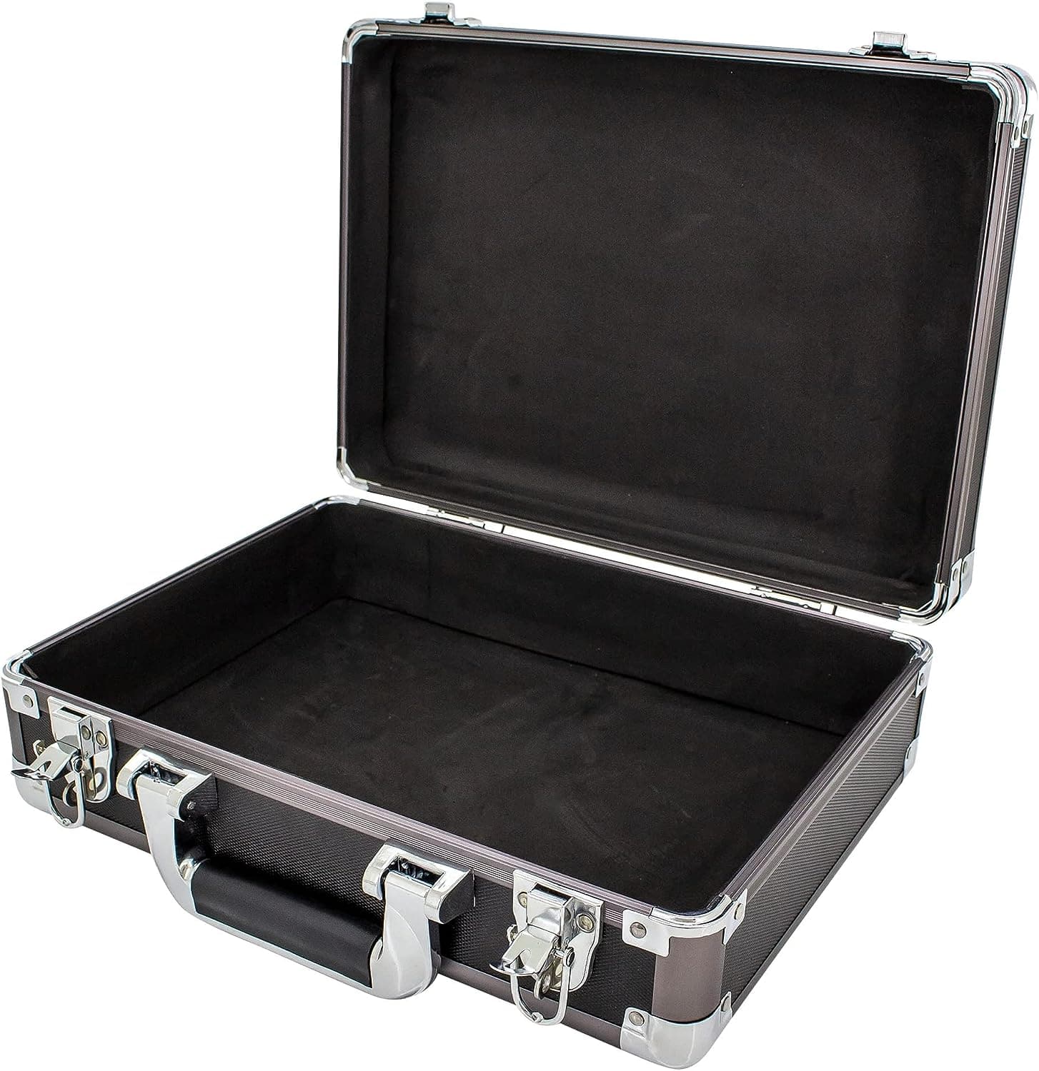 Maplin Plus Aluminium 120 x 340 x 240mm Flight Case - Bronze - maplin.co.uk