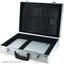 Maplin Plus Aluminium 115 x 440 x 320mm Laptop Flight Case - Silver - maplin.co.uk