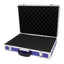 Maplin Plus 115 x 460 x 340mm Flight Case - Blue & Silver - maplin.co.uk