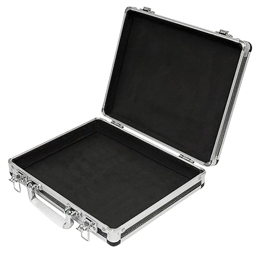 Maplin Plus Aluminium 65 x 280 x 225mm Flight Case - Grey - maplin.co.uk