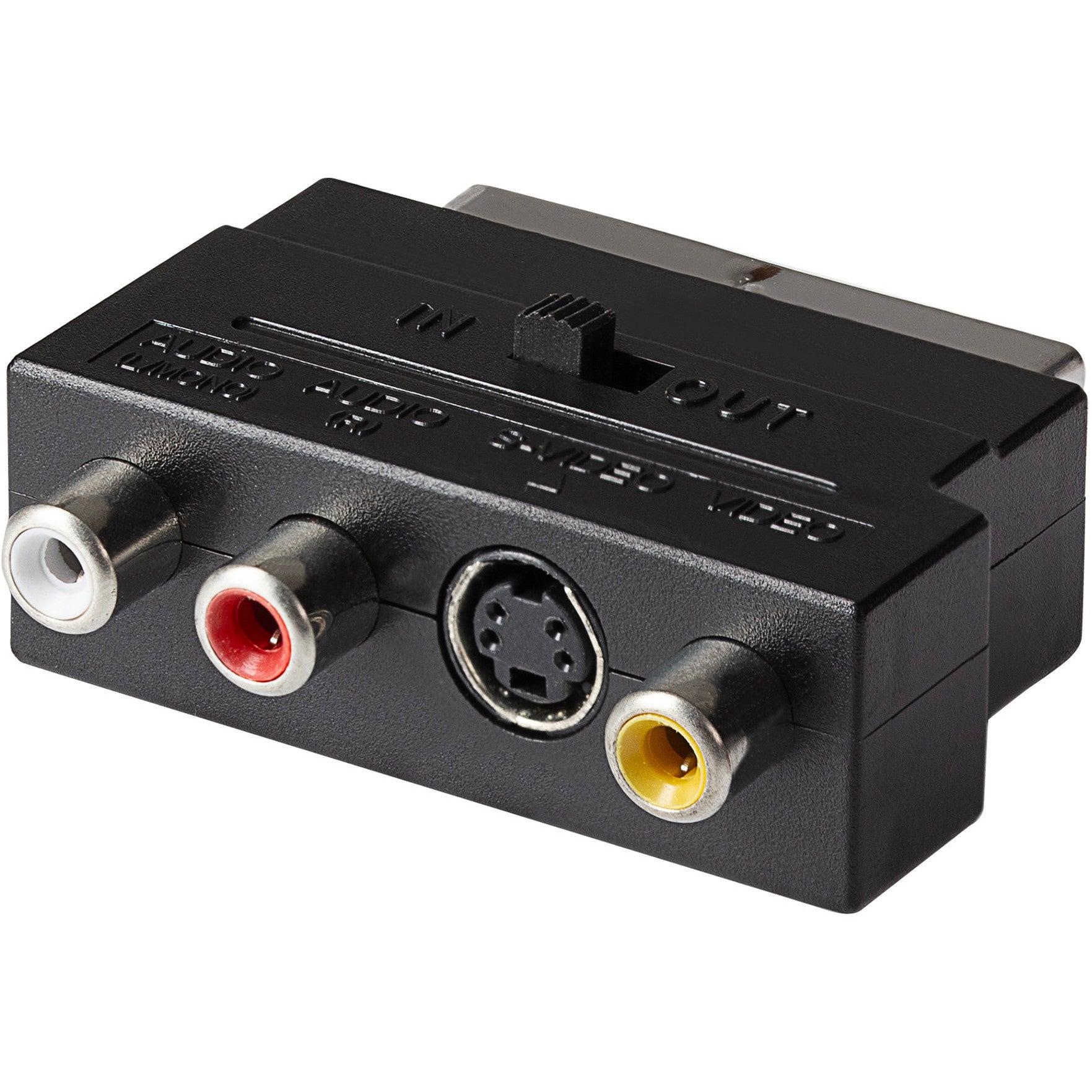 SCART to S Video or Triple RCA Adapter