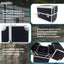 Maplin Plus Aluminium 215 x 360 x 270mm Toolbox, Fishing Tackle/Bait Flight Case with Fold Out Trays - Black - maplin.co.uk