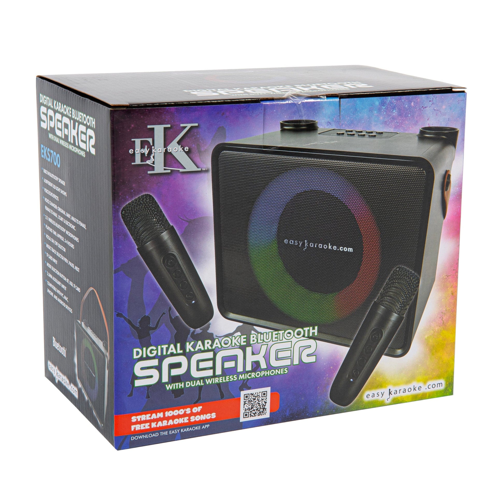 Karaoke Complet Bluetooth 20W Enceinte Karaoké Adulte Portable avec 2 Karaoke Complet Bluetooth 20W Enceinte Karaoké Adulte Portable avec 2