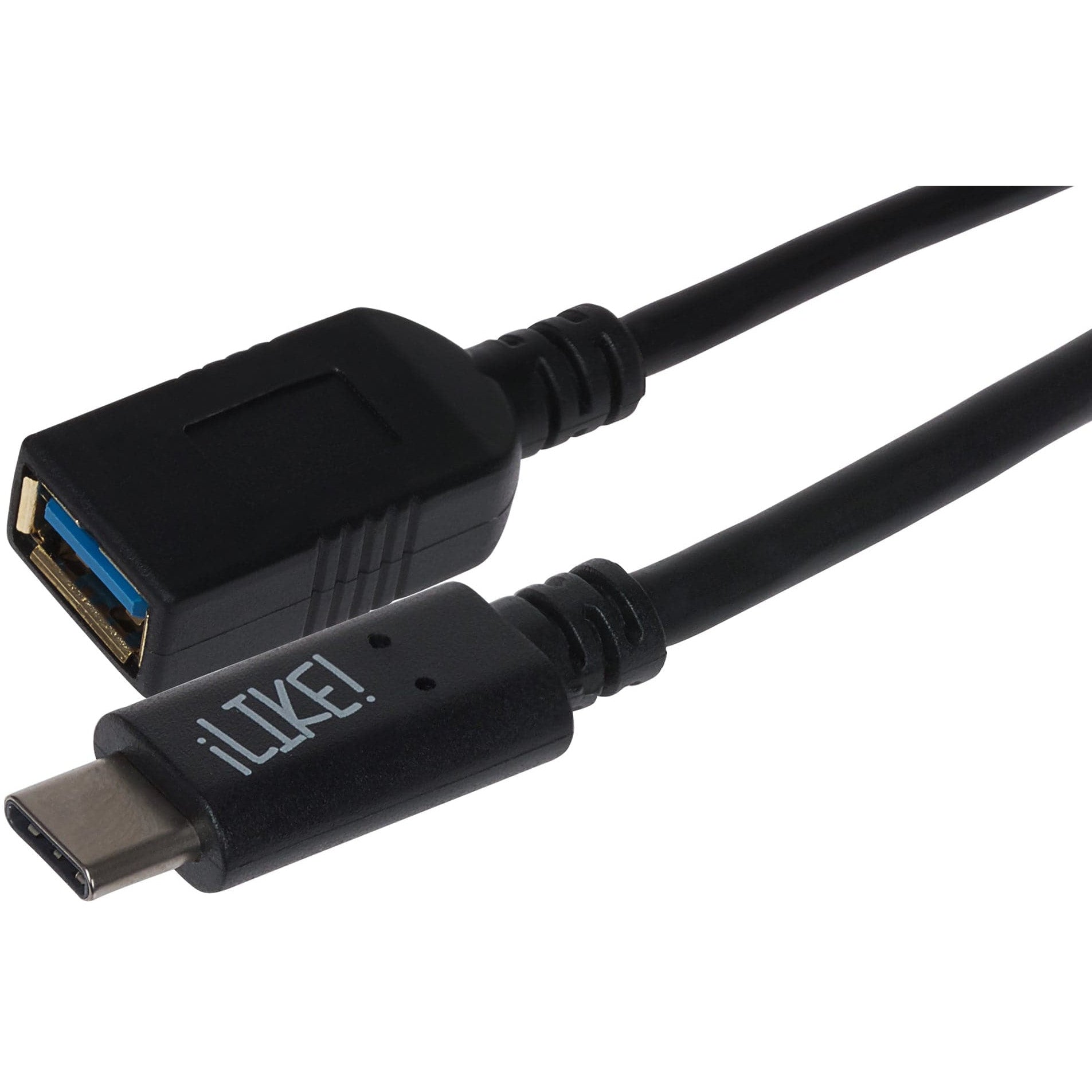 USB C to USB 3.1 Gen 1 Female Adapter Black 14cm