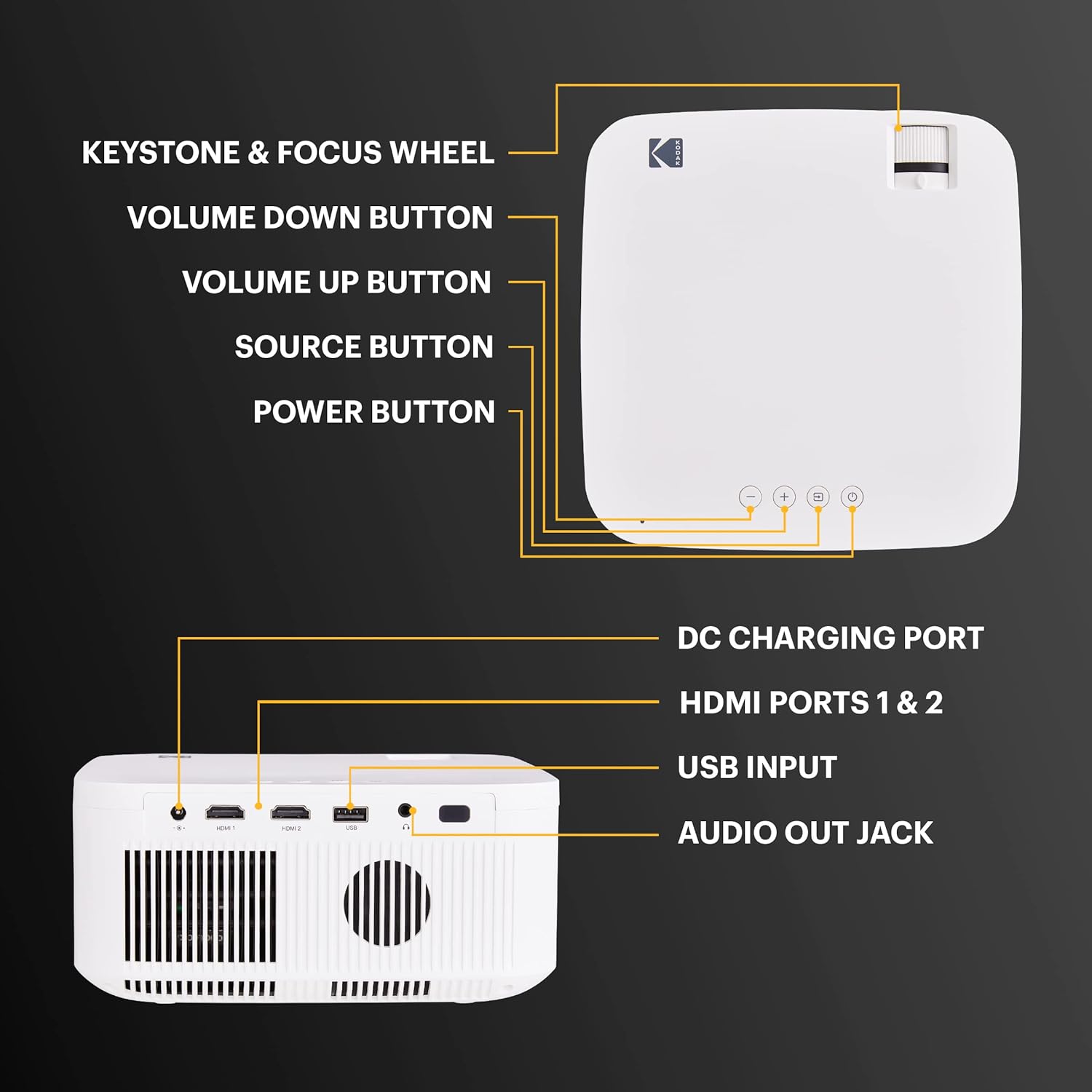 Kodak FLIK X10 Full HD Projector
