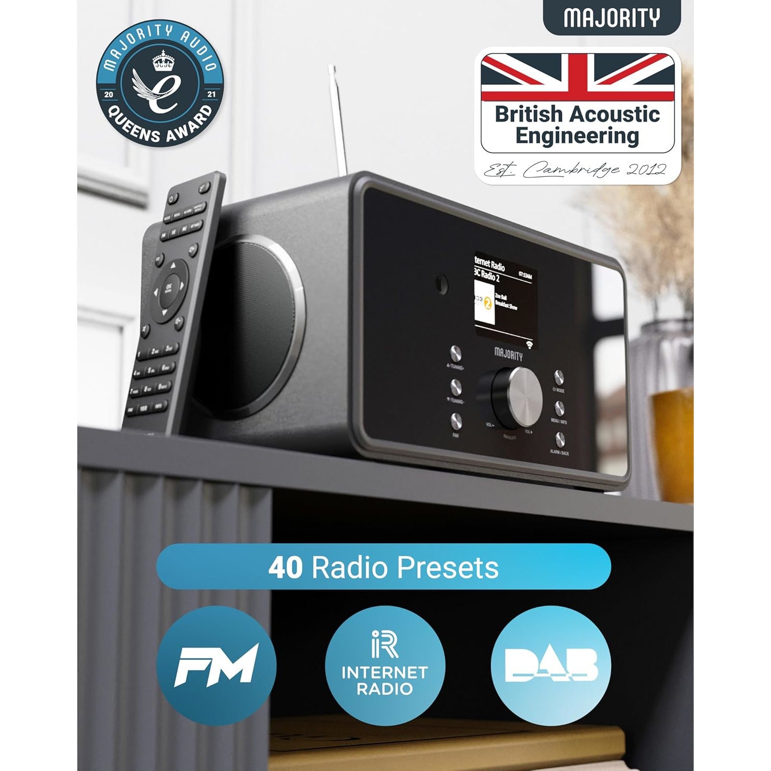Majority Bard Internet Radio Music System