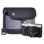 Panasonic DC-TZ99 Compact Camera - Silver Camera + Sandisk 128GB SD Card + System Bag