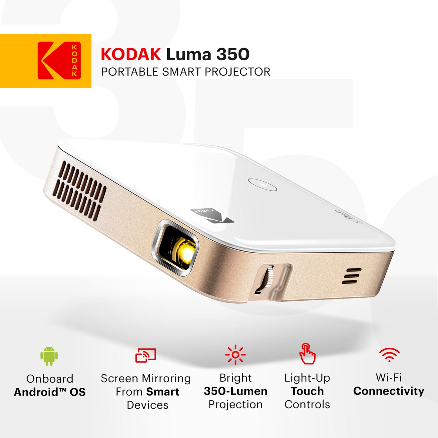 Kodak Luma 350 Portable Smart Projector
