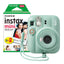 Fujifilm Instax Mini 13 Instant Camera - Lagoon Green Camera + 20 Shot Pack