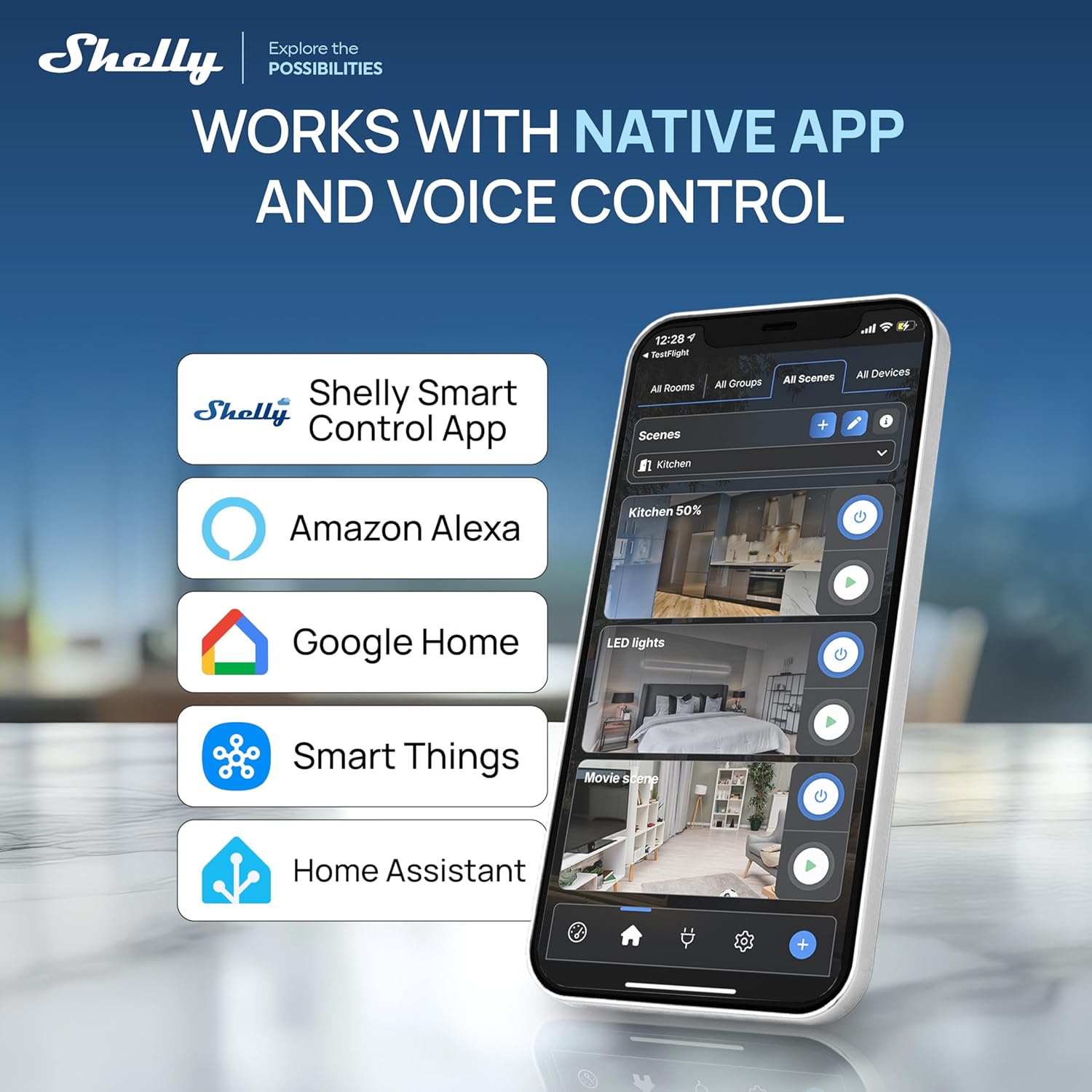 Shelly Duo E27 Gen3 RGBW WiFi & Bluetooth Smart Bulb