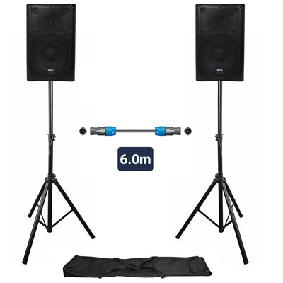 QTX QUEST PA Setup with Stands