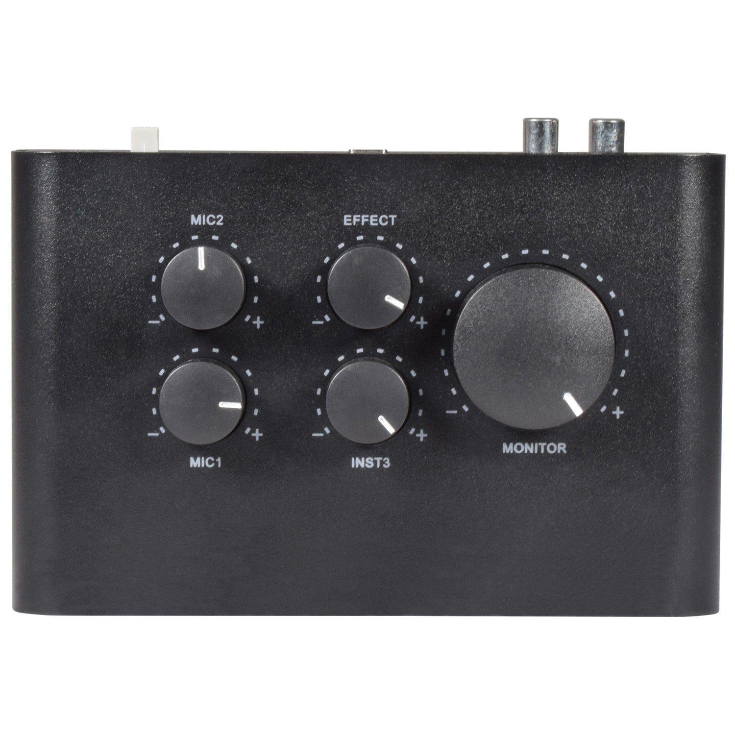 Citronic USB Audio Interface for 2 Microphones & 1 Instrument
