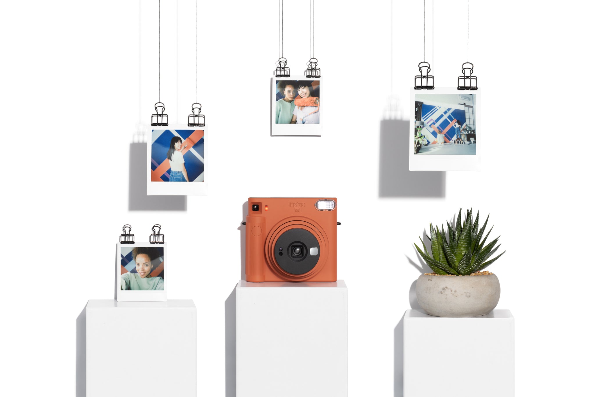 Fujifilm Instax Square SQ1 Instant Camera - Terracotta Orange