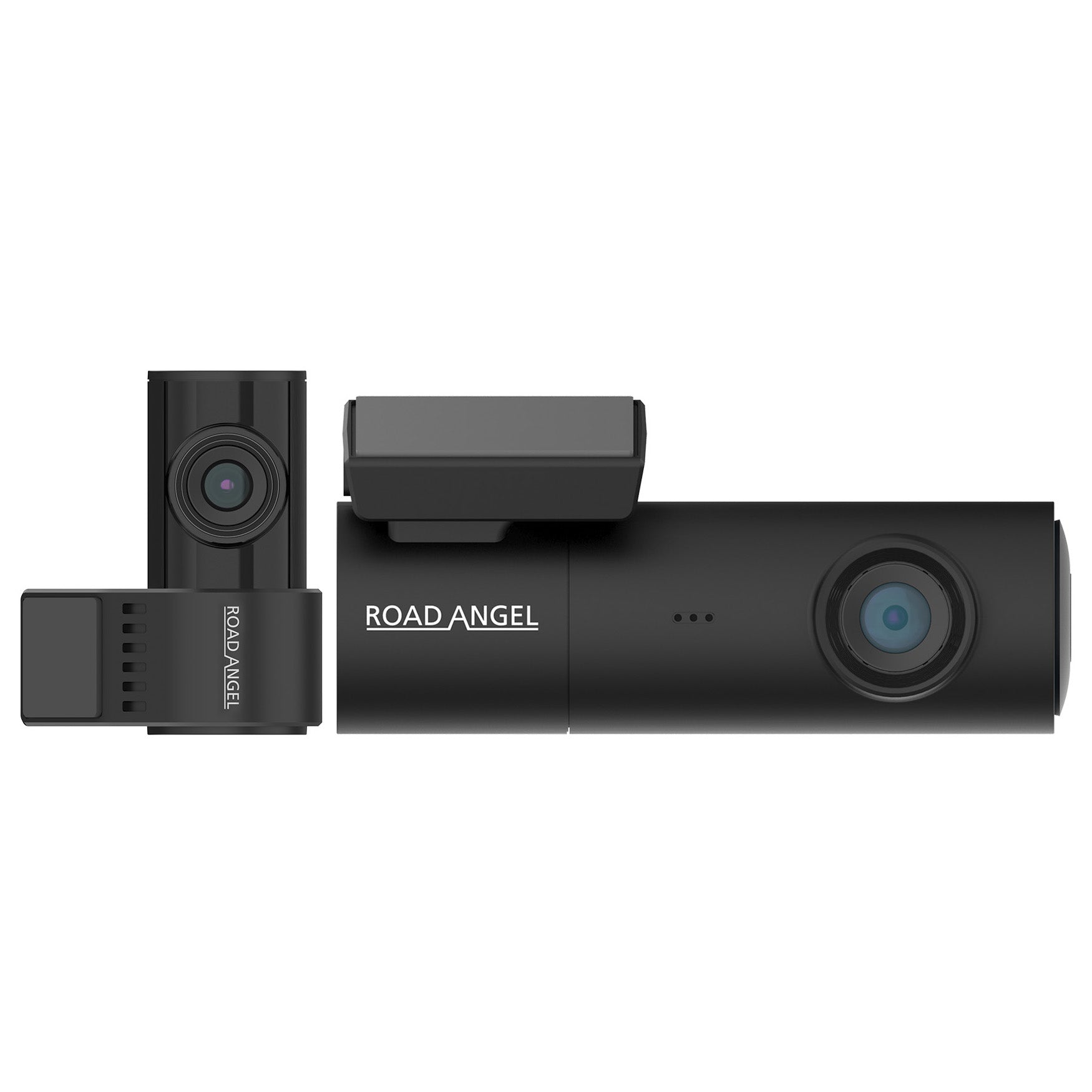 Road Angel Halo Spark Dual Deluxe 1080p Front & Rear Dash Cam with 64GB SD Card & Hardwire Kit