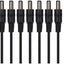 Maplin 8 Way Power Splitter Cable DC 1x Female 8x Male 5.5 x 2.1mm Plug for CCTV - Black - maplin.co.uk