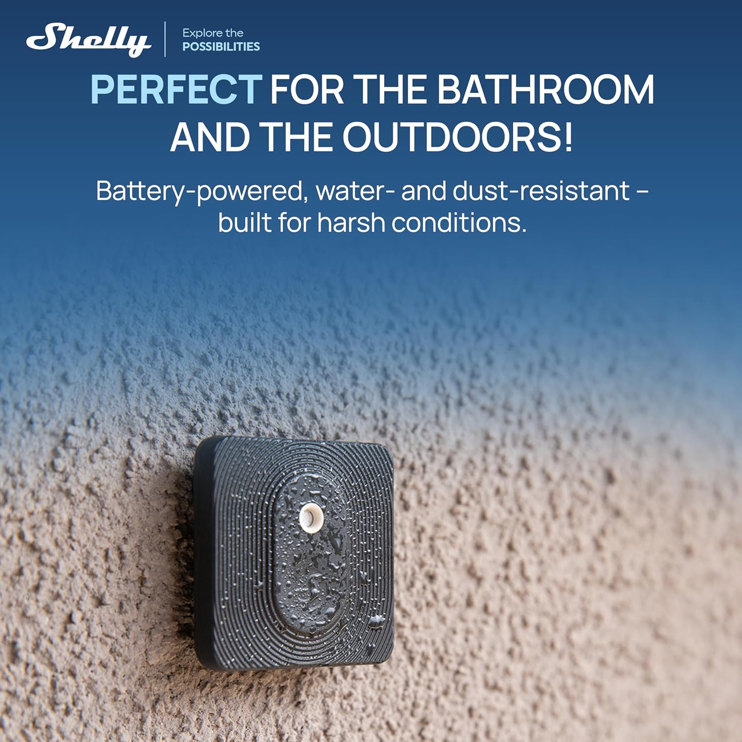 Shelly BLU H&T ZB Bluetooth & Zigbee Temperature & Humidity Sensor