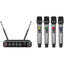 Chord XU Series UHF Microphone System 4 Microphones