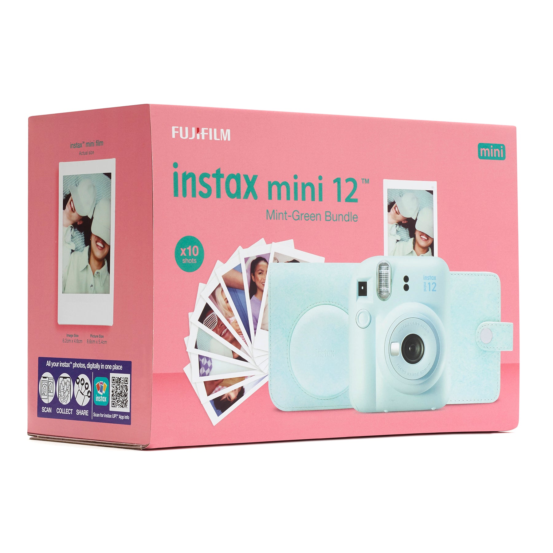 Fujifilm Instax Mini 12 Instant Camera with Case, Album, Film