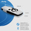 Shelly BLU Smart 4-Channel Bluetooth & Zigbee Remote Control with Gesture Control