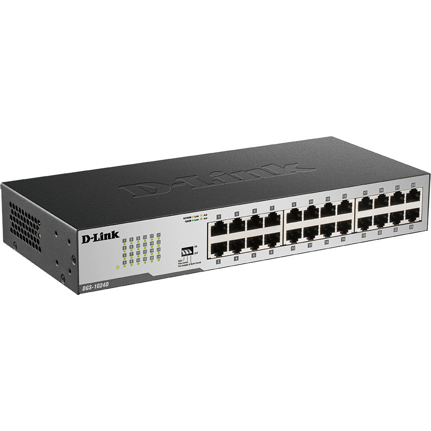 D-Link 24-Port Gigabit Unmanaged Desktop Switch
