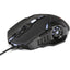 Varr 6-Button Adjustable DPI LED Ambidextrous Optical Wired Gaming Mouse