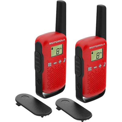 Motorola T42 Talkabout Walkie Talkie - Twin Pack