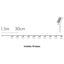 4lite Antheia Solar IP44 Festoon Outdoor String Lights - 3m