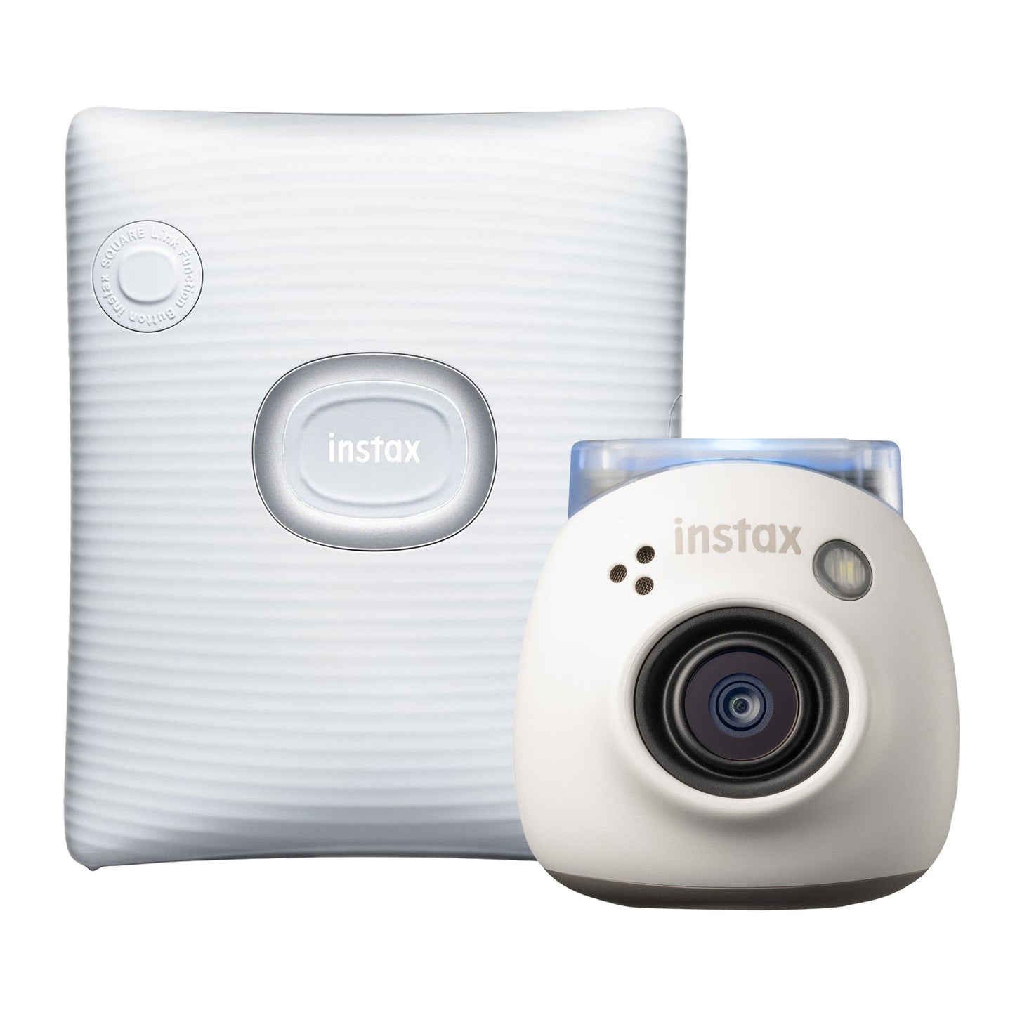 Fujifilm Instax PAL Digital Camera with Square Link Printer Bundle - White - maplin.co.uk