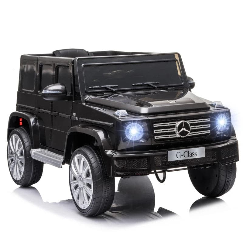 Maplin Plus Mercedes Benz G500 12V Electric Kids Ride On Toy Car with Remote Control, Music, Lights & Suspension for 3-8 Years - maplin.co.uk