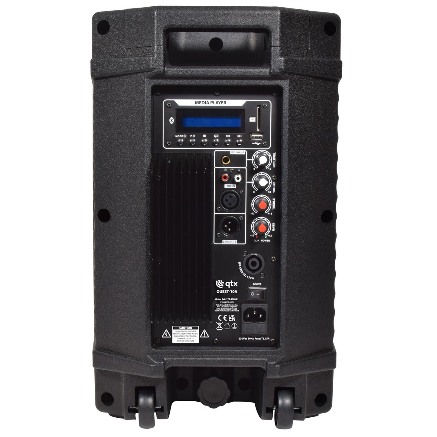 QTX QUEST Peak Active PA Cabinet