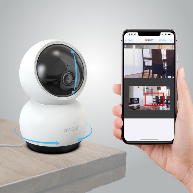 Swann Evo 2K Pan & Tilt WiFi Camera