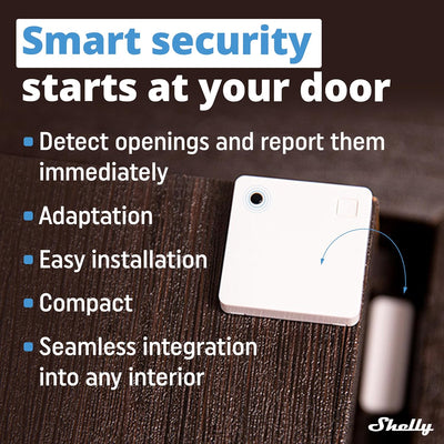Shelly BLU Bluetooth-Operated Door/Window Sensor